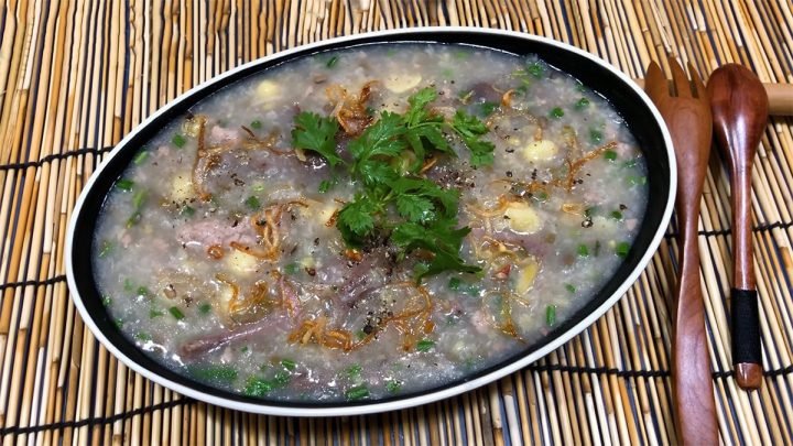 Cháo chim bồ câu đậu xanh hạt sen thơm ngon bổ dưỡng