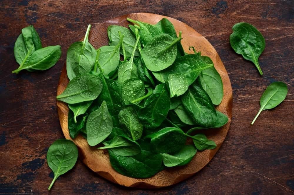 Cháo cua biển cải bó xôi cho bé