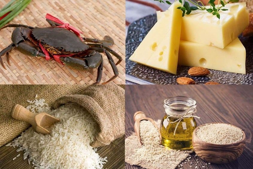 Cháo cua phô mai tách muối cho bé ăn dặm