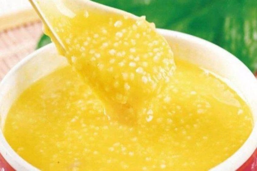 Cháo hạt kê đậu xanh