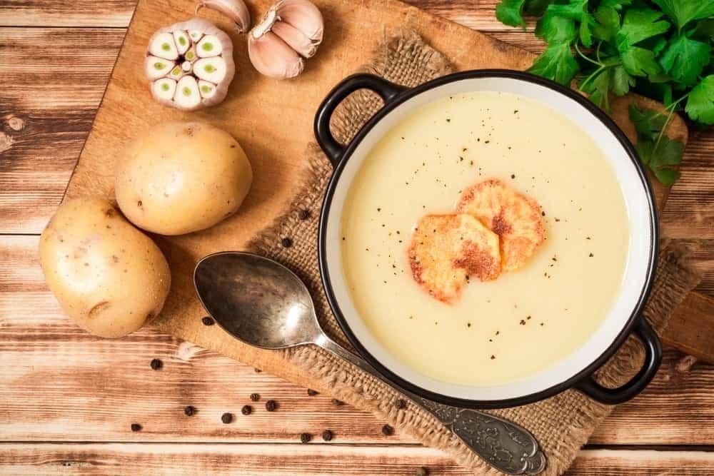 Cháo lươn khoai tây thơm ngon, cung cấp năng lượng cho bé