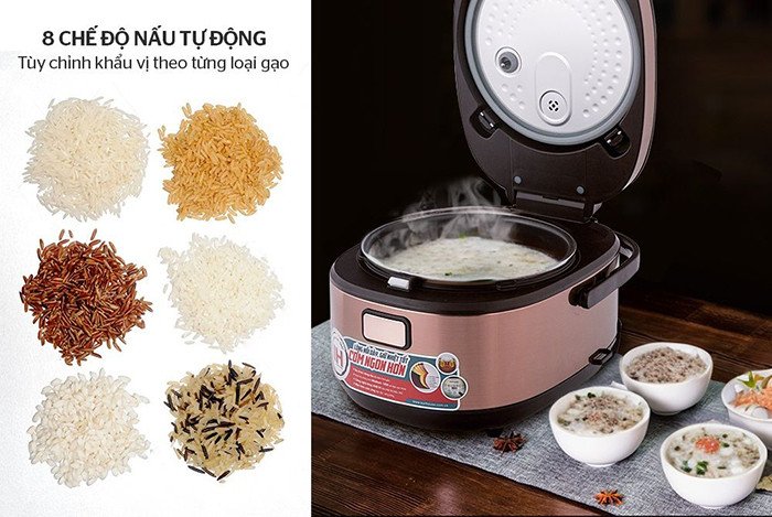 Cháo thịt bằm nấu bằng nồi cơm điện có hương vị thơm ngon và giàu dinh dưỡng