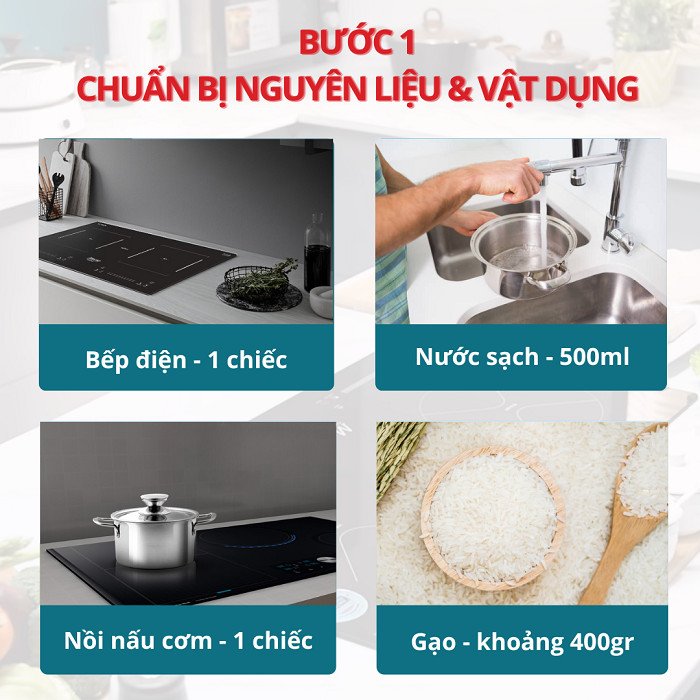 Chất lượng nồi và bếp từ ảnh hưởng đến cách nấu cơm bằng bếp từ