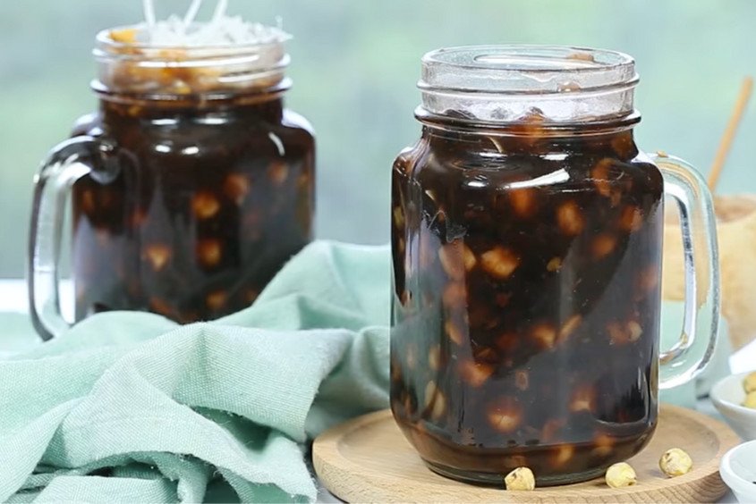 Chè đậu đen nước cốt dừa hạt sen thơm ngon, bổ dưỡng giúp an thần