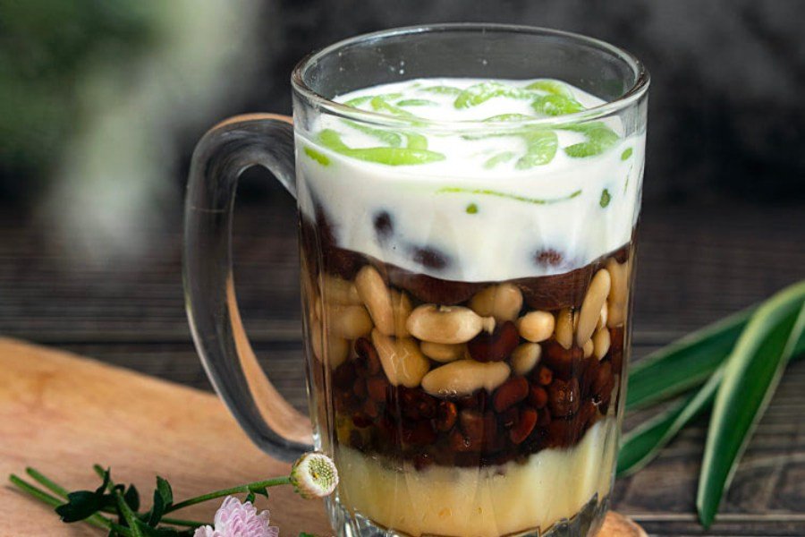 Chè đậu thập cẩm kết hợp nhiều loại đậu thơm ngon
