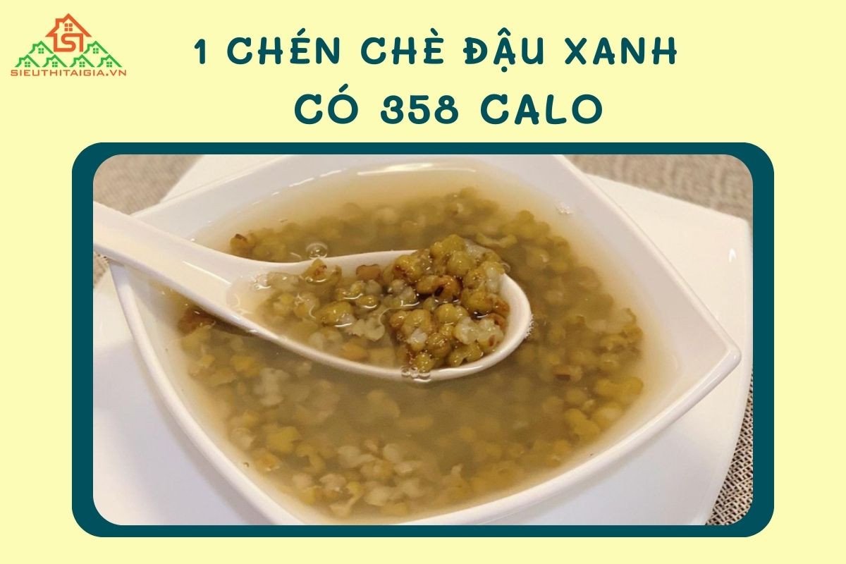 Chè đậu xanh truyền thống và calo trong mỗi chén