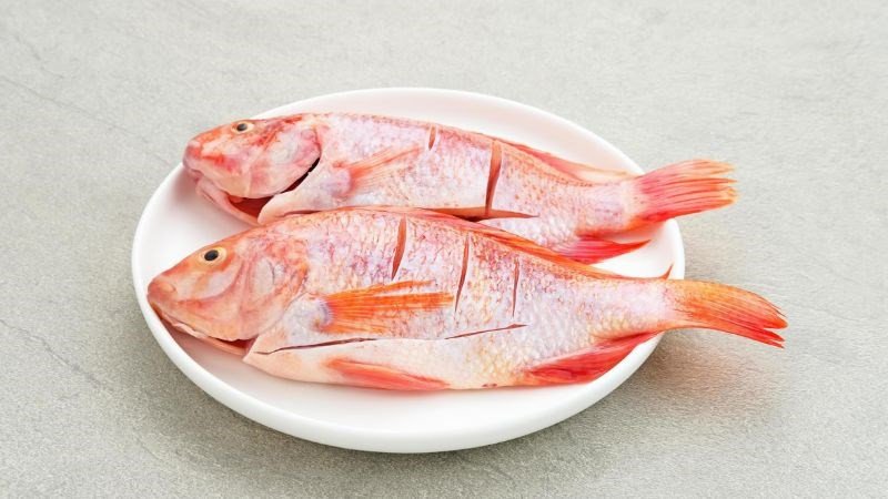 Chế độ ăn lành mạnh với cá diêu hồng