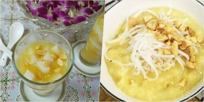 Chén chè đậu xanh đánh nhuyễn mịn, béo ngậy, món ăn đặc trưng của ẩm thực Việt