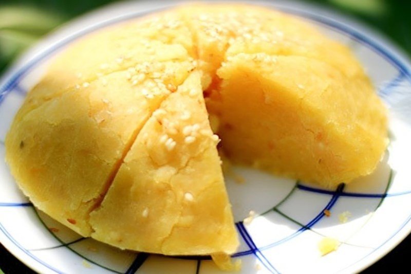 Chén chè kho đậu xanh mịn màng sau khi nấu