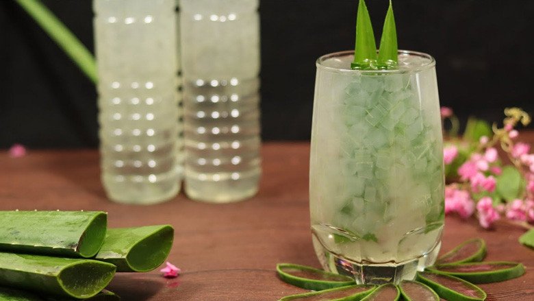 chén chè nha đam đường phèn thanh mát