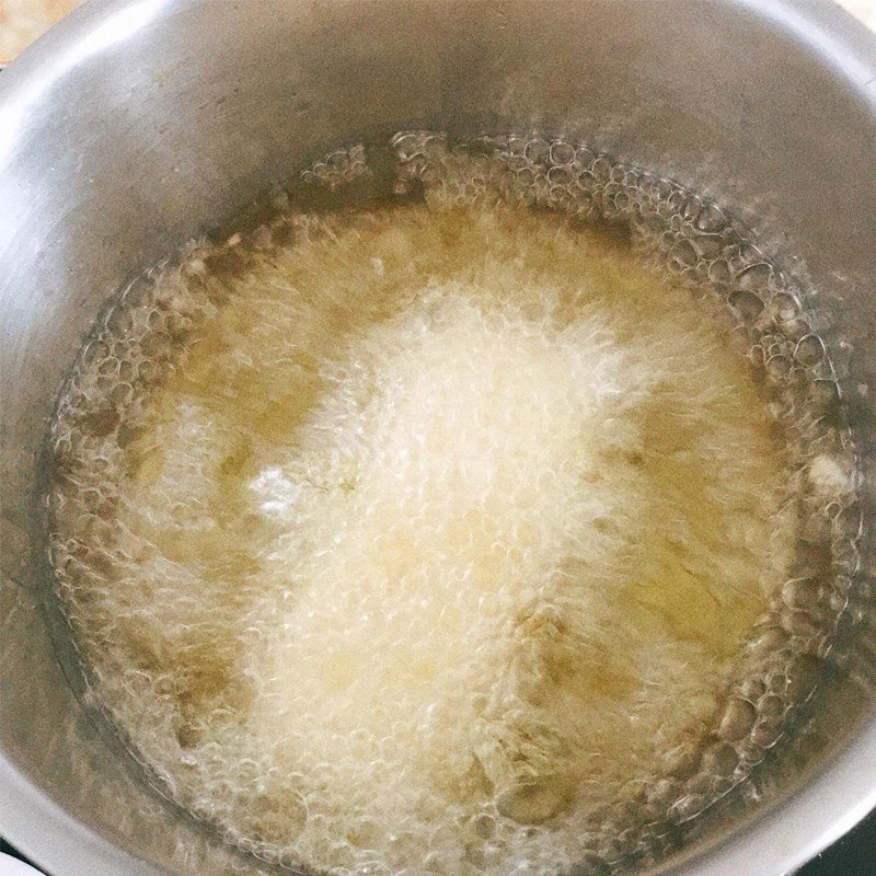 Chiên bánh sữa tươi