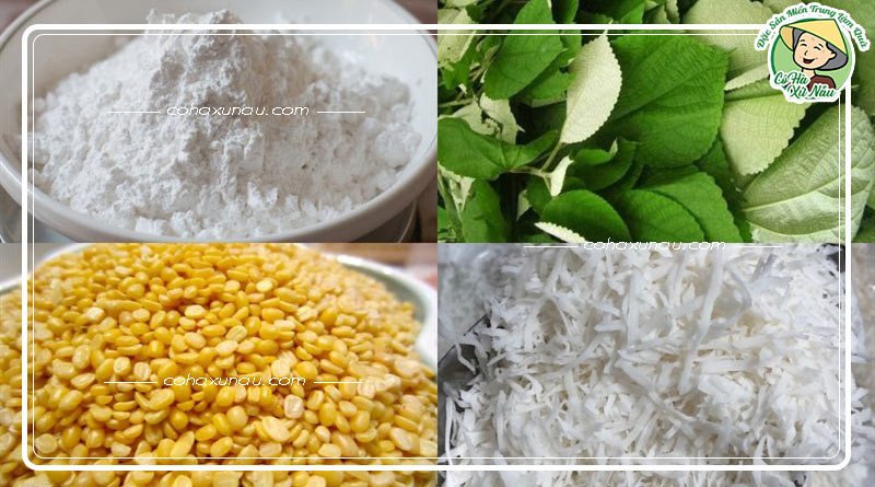 Chọn lá gai tươi xanh để có vỏ bánh ít lá gai đẹp mắt