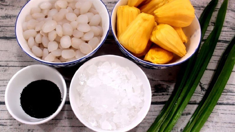 Chọn mít tươi ngon để làm món chè hạt đác