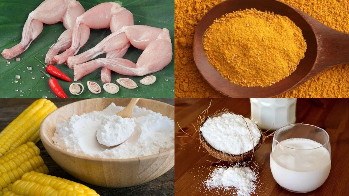 Chọn mua thịt ếch tươi ngon để nấu cà ri ếch
