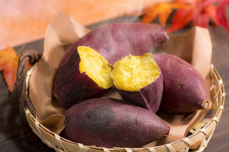 Chọn những củ khoai lang tươi ngon