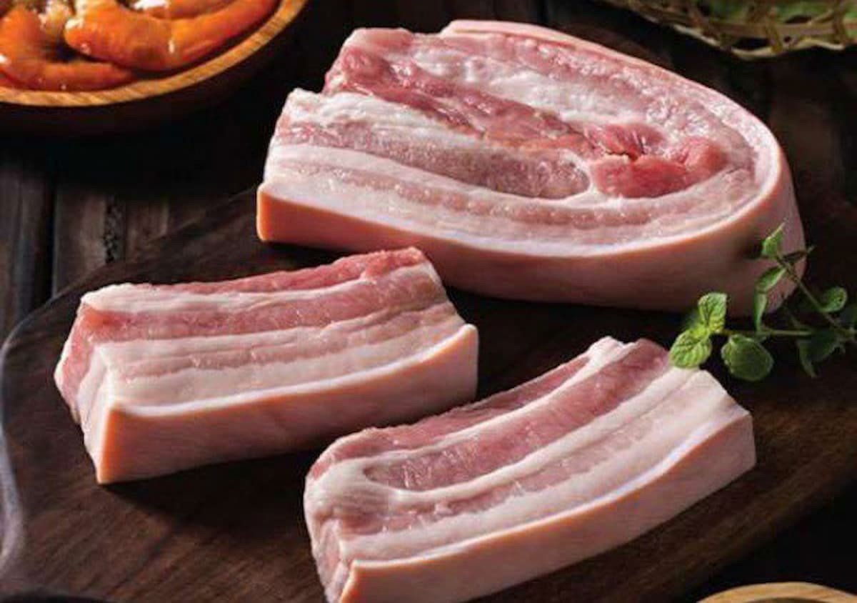 Chọn thịt ba chỉ tươi ngon để nướng nồi chiên không dầu