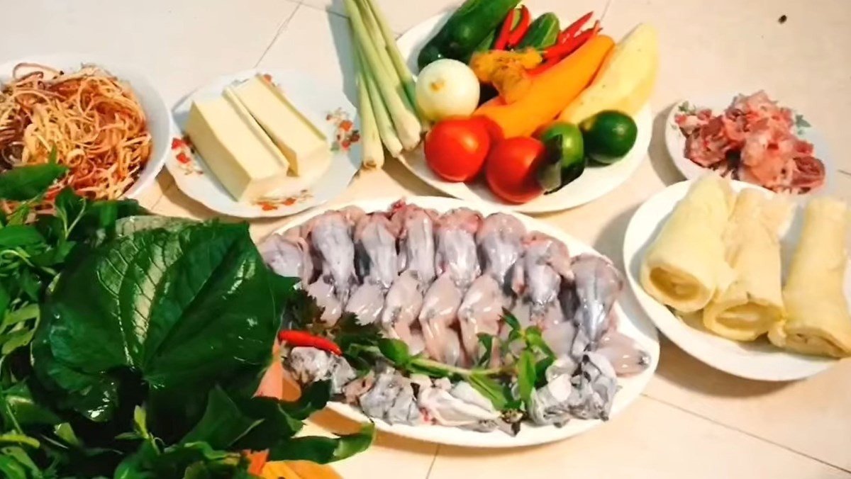 Chọn thịt ếch tươi ngon