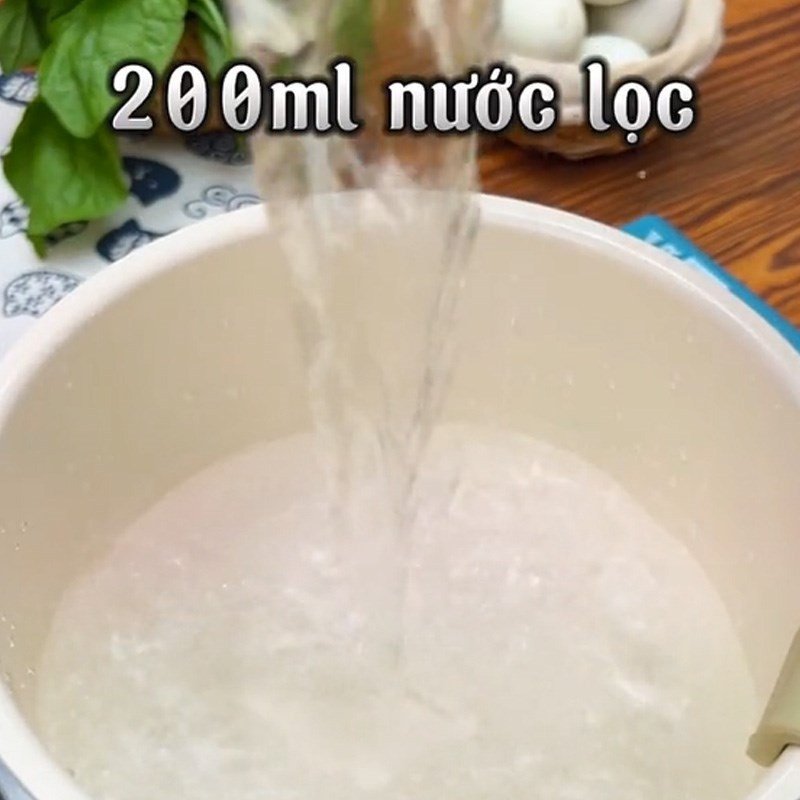 Chuẩn bị nước um với thảo mộc