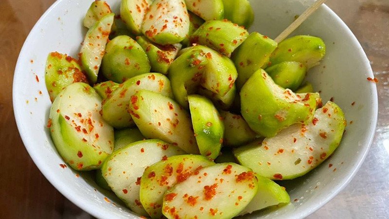 Cóc dầm muối ớt làm tại nhà