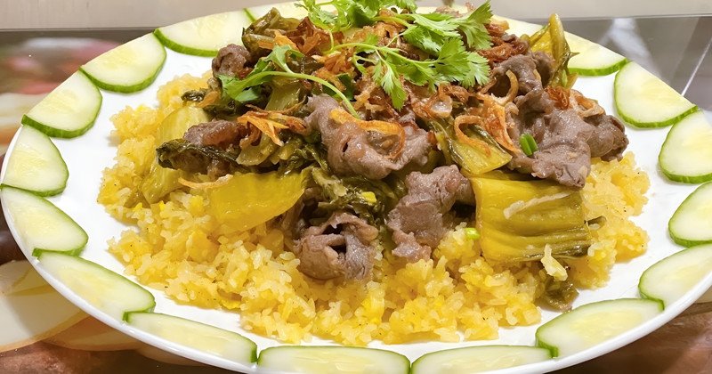 Cơm chiên dưa bò thơm ngon bổ dưỡng, đánh giá giá trị dinh dưỡng của món ăn