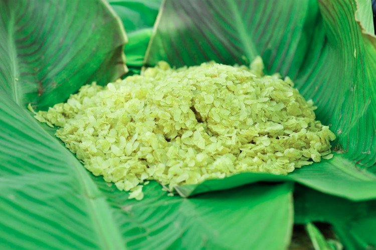 Cốm khô tươi ngon dùng để nấu chè cốm