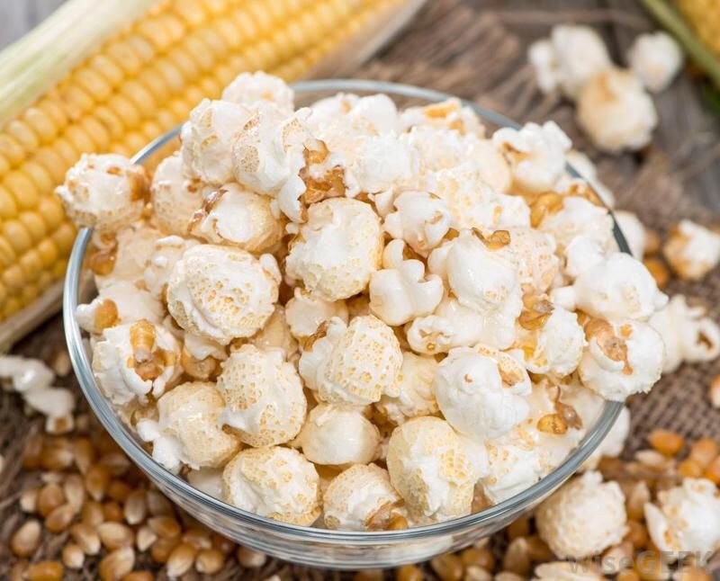 Đa dạng các loại bỏng ngô khác nhau