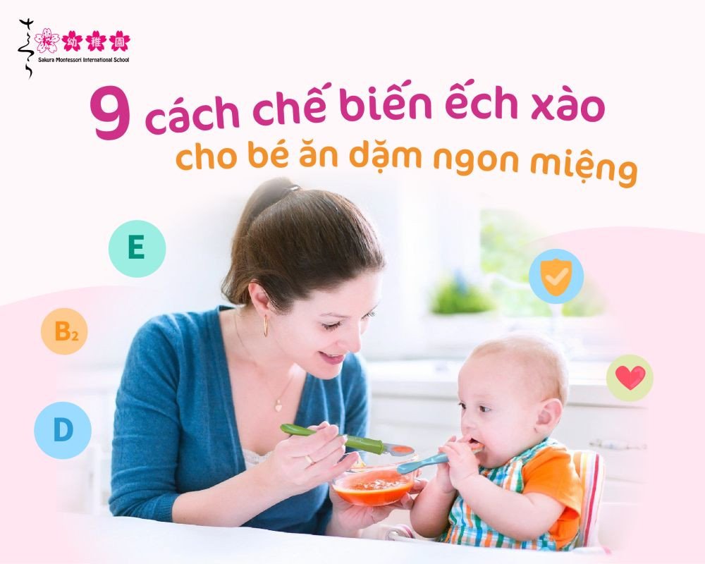 Đa dạng các món ếch thơm ngon bổ dưỡng mẹ có thể nấu cho bé