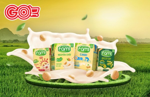 Đa dạng sản phẩm sữa đậu nành Fami