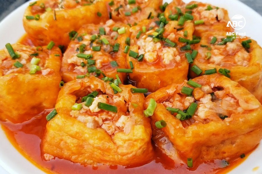 Đậu nhồi thịt sốt cà chua đậm đà, bí quyết làm món ăn chuẩn vị Nấu Chuẩn Ăn Ngon