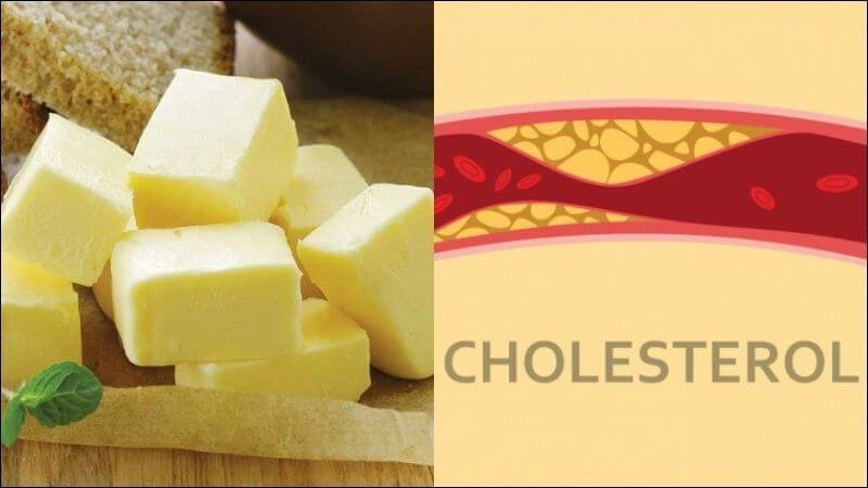 Dầu thực vật và hạt, tượng trưng cho nguồn omega-3 trong bơ thực vật và lợi ích giảm cholesterol