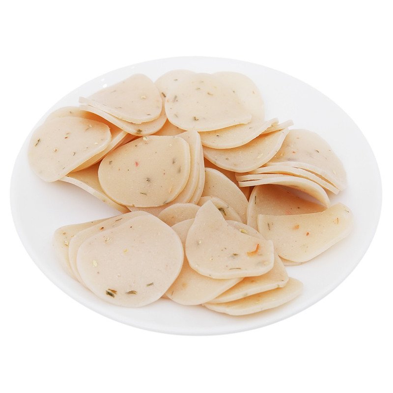 Đĩa bánh phồng tôm đã chiên giòn