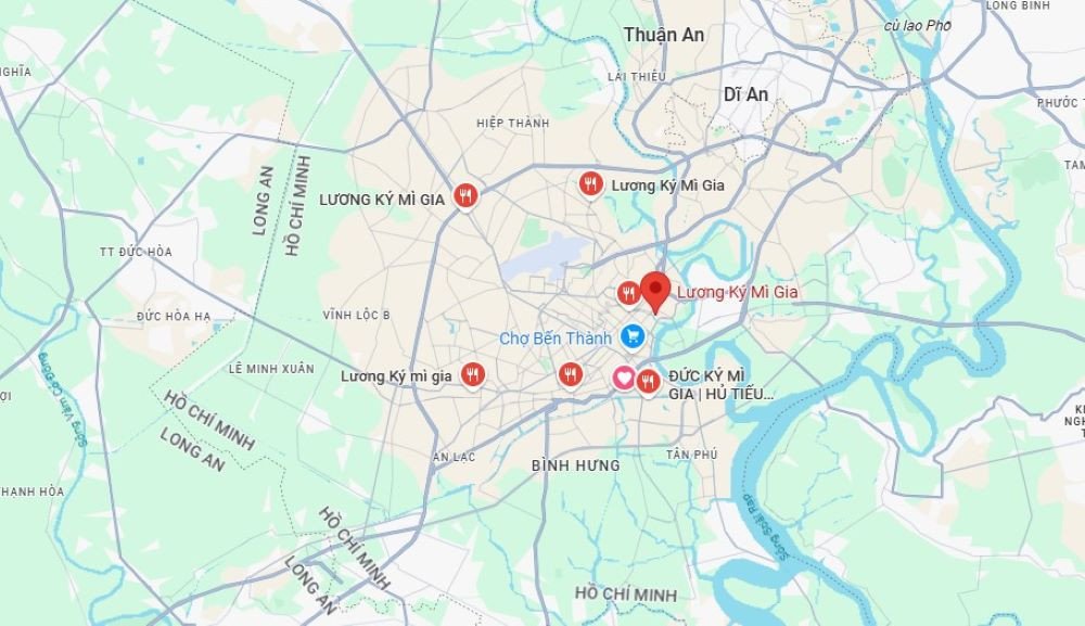 Địa chỉ quán mì vịt tiềm nổi tiếng Bình Thạnh - Quán Lương Ký Mì Gia