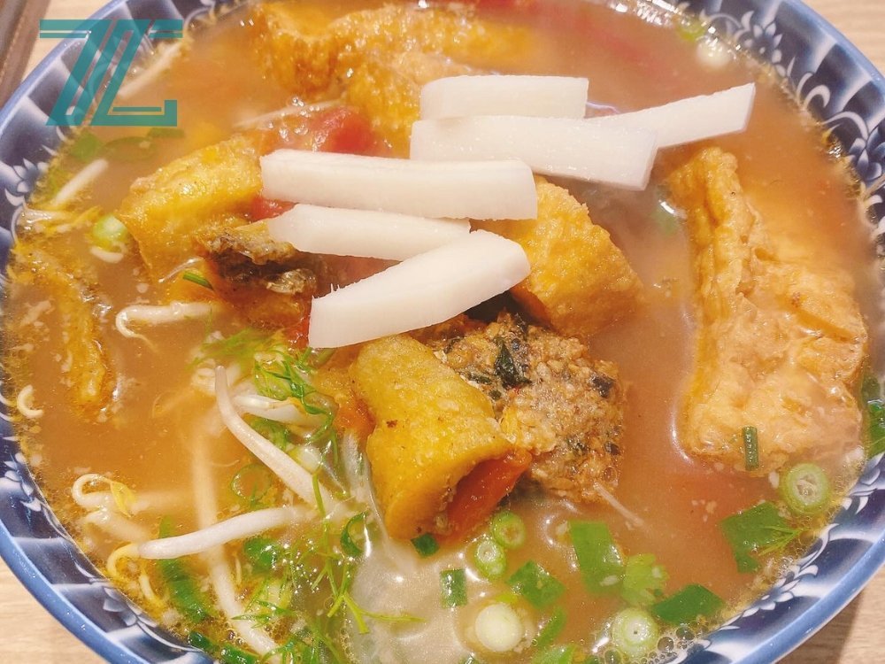 dinh dưỡng từ bún cá ngừ tươi ngon