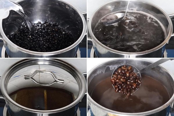 đỗ đen bột báng