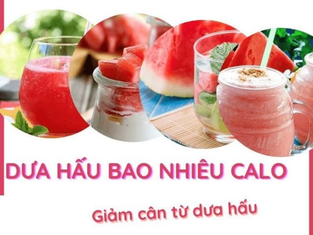 Dưa hấu tươi ngon cắt lát, minh họa hàm lượng calo thấp và dưỡng chất phong phú cho sức khỏe.