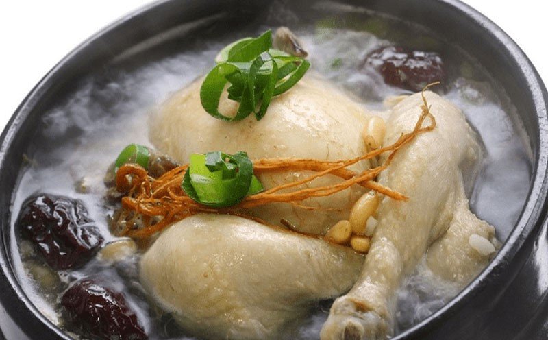 gà hầm sâm có tốt cho bà bầu không