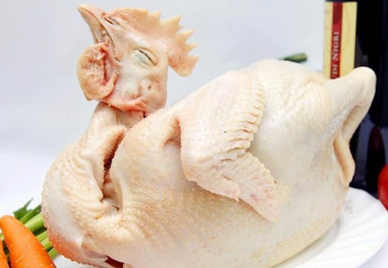 Gà ta tươi ngon, nguyên liệu chính cho cách làm gà nấu nấm chuẩn vị