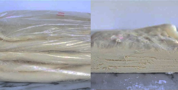 Gấp bột bánh sừng bò lần 2