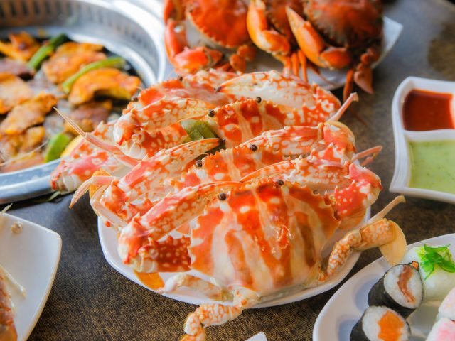 Ghẹ tươi ngon giàu dưỡng chất