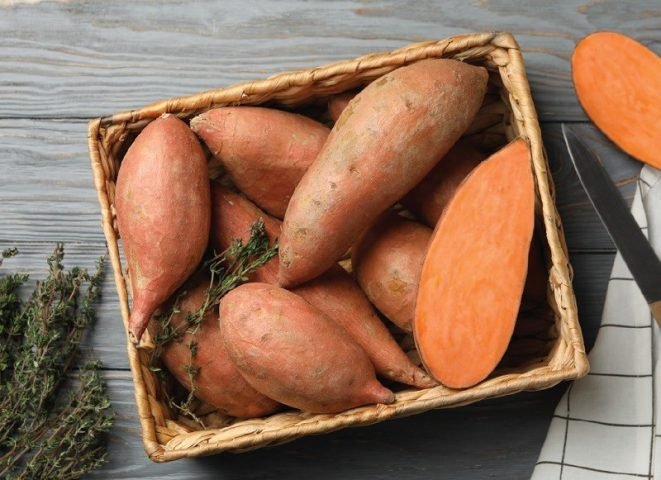 Giá trị dinh dưỡng của khoai lang vàng