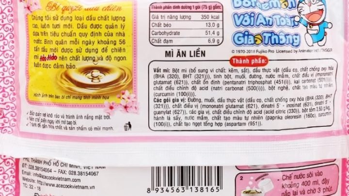 Mì Trộn Hảo Hảo Bao Nhiêu Calo? Phân Tích Chi Tiết Giá trị dinh dưỡng của mì Hảo Hảo