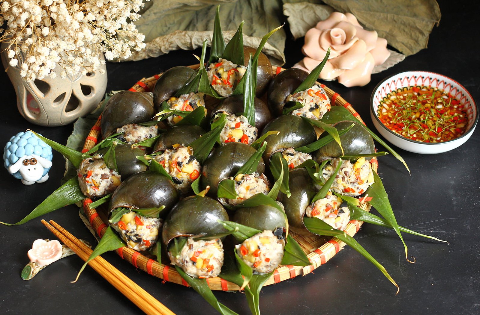 Giá trị dinh dưỡng dồi dào từ thịt ốc tươi ngon