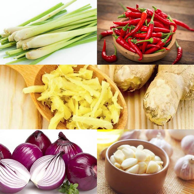 Gia vị làm khô heo cháy tỏi