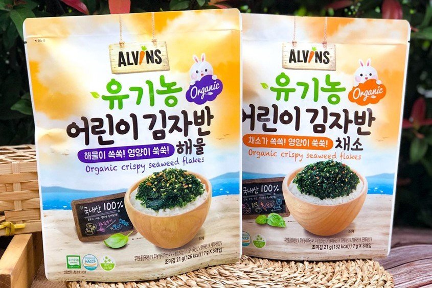 Gia vị rắc cơm Alvins vị rau củ