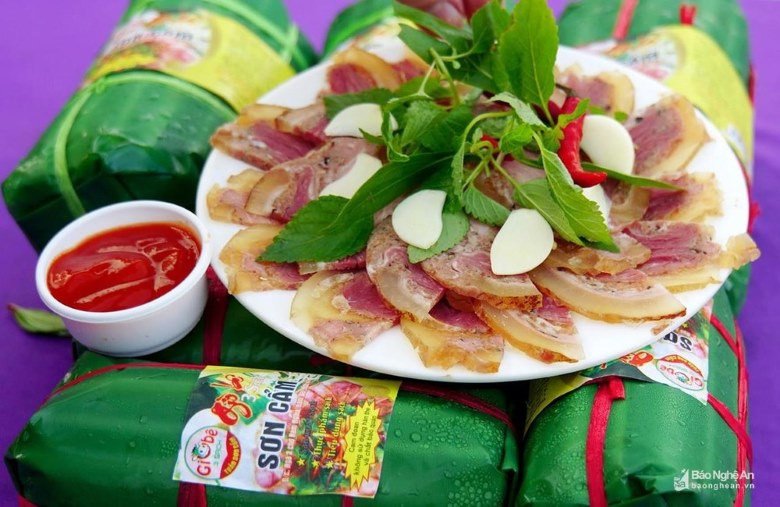Giò me Sâm Cẩm - hương vị đặc trưng