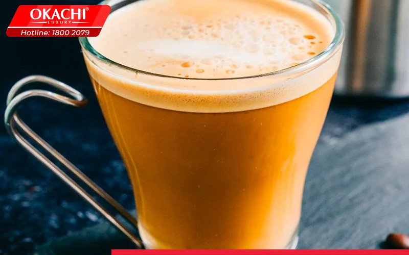 Gói cà phê sữa hòa tan Phố