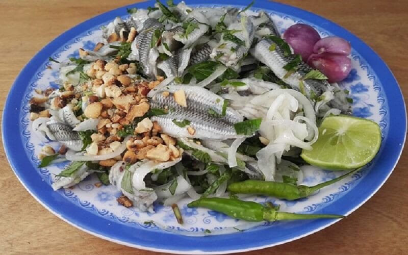 Gỏi cá rô phi tươi ngon, thanh mát