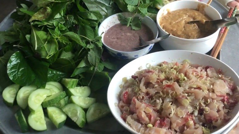 gỏi cá trắm tươi ngon chuẩn vị