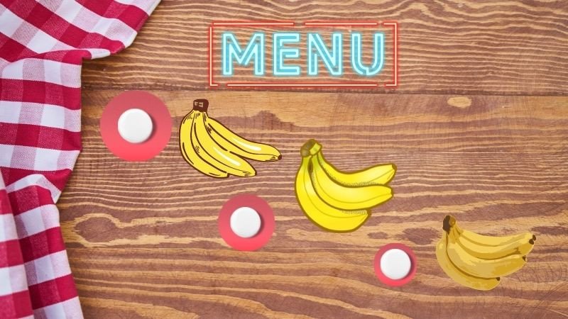 Gợi ý thực đơn giảm cân với chuối