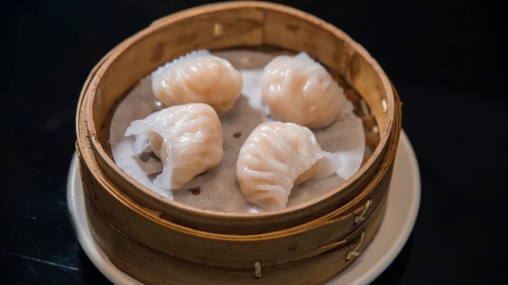 Há cảo hấp chuẩn vị, món ăn dimsum truyền thống